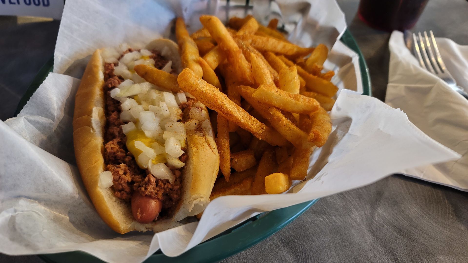 Michigan Trip Coney And Fries